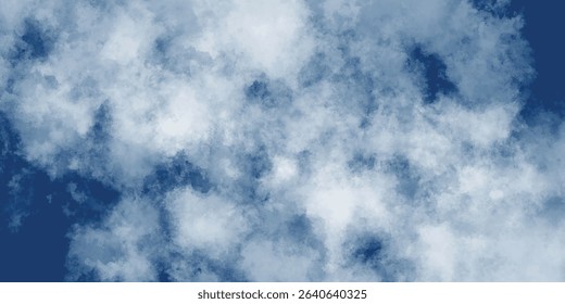 The peaceful artistry of the atmosphere, where clouds drift effortlessly through an infinite blue canvas

