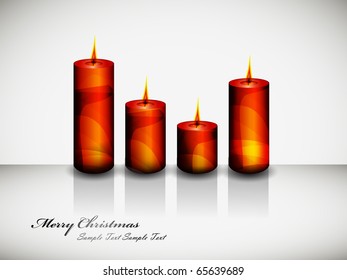 Peaceful Candles | Christmas Composition