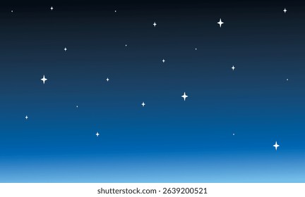 A Peaceful Night Under Twinkling Stars