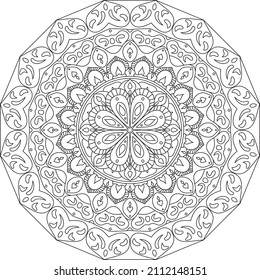 Peacefull mandala to clear your head