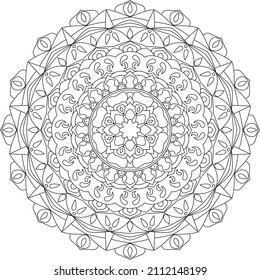 Peacefull mandala to clear your head