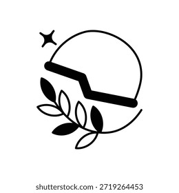 Peacekeeping Forces Icon vector stock illustration