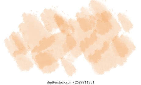Peach Abstract Watercolor Background Illustration�