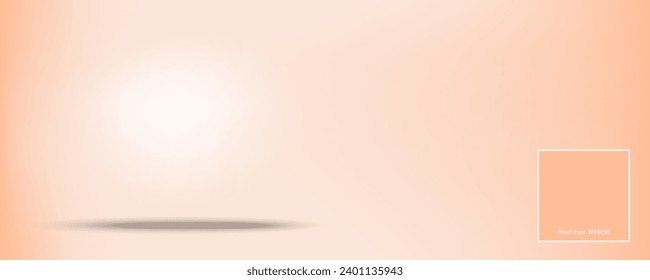 Colorear el fondo en 2024 color con sombra para el sujeto o la inscripción. Ilustración vectorial. Fondo borroso degradado con espacio de copia con margen de brillo