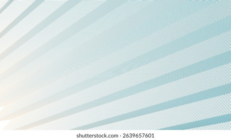 Peach Blue Zigzag Stripes Line Pattern Abstract Background with Modern Aesthetic Style