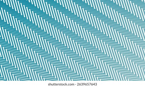 Peach Blue Zigzag Stripes Line Pattern Abstract Background with Modern Aesthetic Style