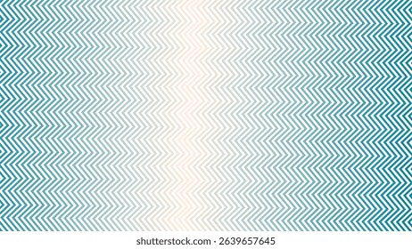Peach Blue Zigzag Stripes Line Pattern Abstract Background with Modern Aesthetic Style