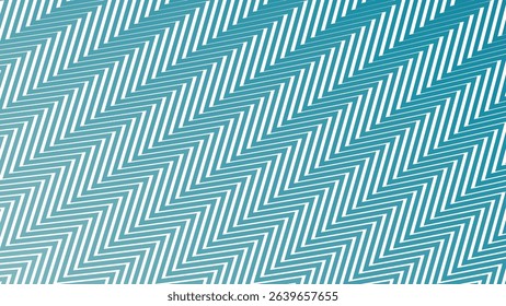 Peach Blue Zigzag Stripes Line Pattern Abstract Background with Modern Aesthetic Style