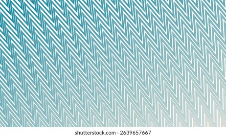 Peach Blue Zigzag Stripes Line Pattern Abstract Background with Modern Aesthetic Style