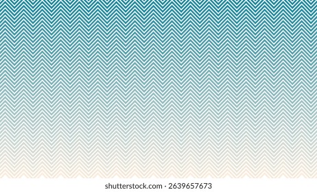 Peach Blue Zigzag Stripes Line Pattern Abstract Background with Modern Aesthetic Style