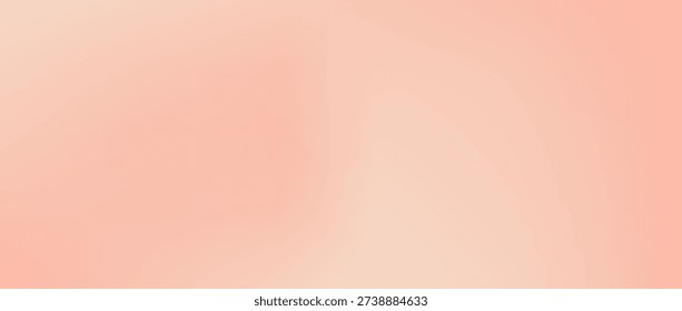 Peach blush beige gradient background. Light brown gradation. Elegant feminine cream texture blurred neutral banner. Warm pearl silk bg. Luxury wavy limbo studio backdrop soft light nude creme color.Eps10