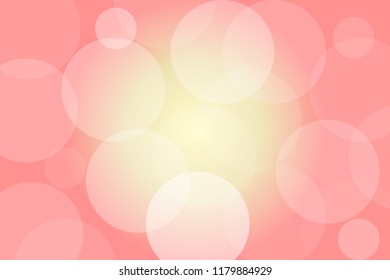 Peach Bokeh Background wallpaper 
 with light at center