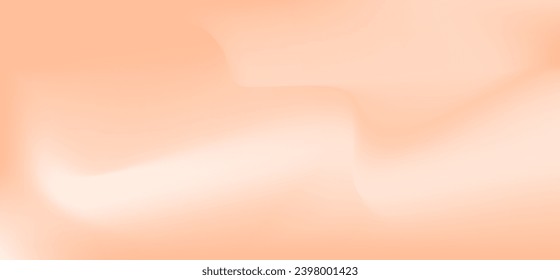 Peach color gradient background 2024 year. Vector illustration for banner, poster, background, card, cover. EPS 10 Immagine vettoriale stock