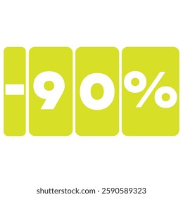 Peach coloured Flat 90% Off - offer sale vector