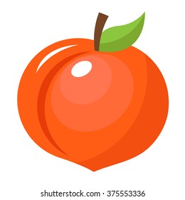 Peach Fruit Icon