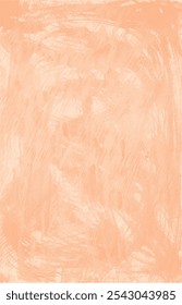 Peach Fuzz Abstract pintado textura. Fundo vertical de fuzz elegante praia. Textura pintada de pastel, Ilustração de vetor