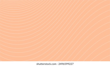 Fondo de pelusa de melocotón con líneas que forman ondas. Movimiento.
