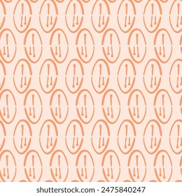 Fondo de Vector de textura botánica pelusa de melocotón con efecto de tela de lino de dos tonos del año. Diseño fresco y moderno suave para toda la decoración, el Fondo de pantalla y las texturas de tejas de repetición en tendencia. 