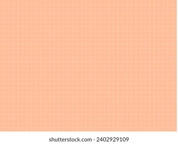 Peach fuzz colour graph paper, coordinate paper, grid paper, or squared paper image for background.