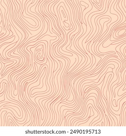 peach fuzz line abstract graphics 