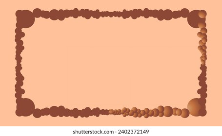 Peach fuzz pantone colour abstract background illustration. Perfect for wallpaper, background, poster, banner, book cover 