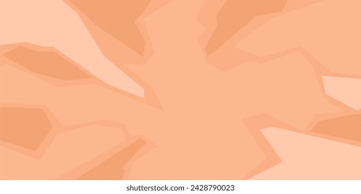 Peach Fuzz Trendy Abstract Pattern Vector Illustration Background