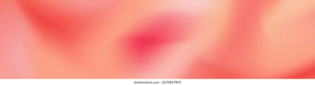 Color pastel de fondo abstracto degradado de melocotón. Vector suave amarillo de la textura del verano de la gradación