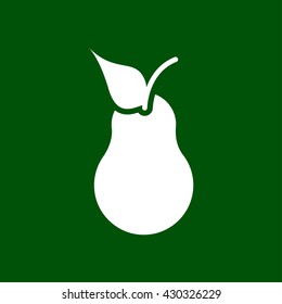 peach icon. peach vector illustration