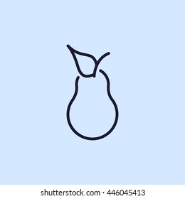 peach line icon
