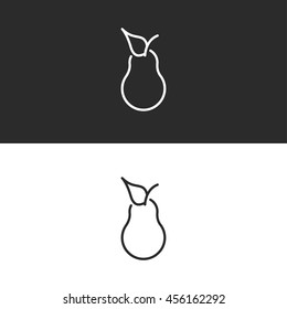 peach line icon