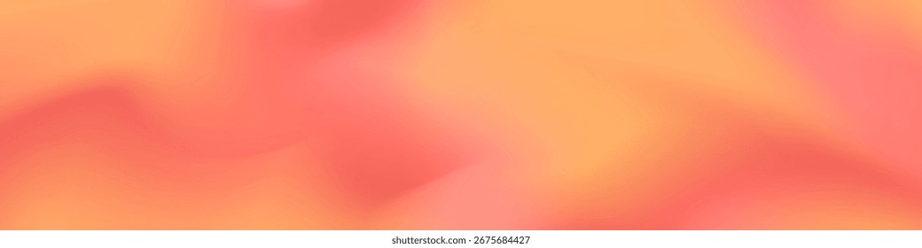 Color pastel de Anuncio abstracto gradiente líquido de melocotón. Vector suave amarillo de la textura del verano de la gradación