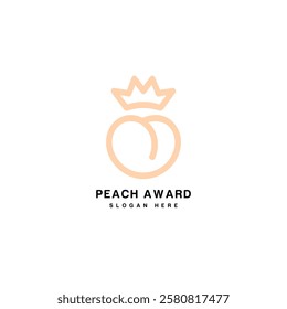 peach logo. peach vector. peach icon