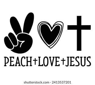 peach love jesus Svg,Christian,Love Like Jesus, XOXO, True Story,Religious Easter,Mirrored,Faith Svg,God, Blessed  svg