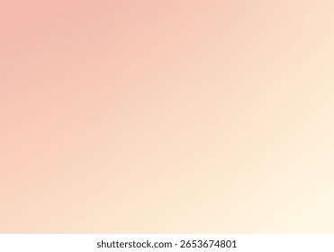 Gradiente rosa pêssego. Fundo de malha abstrata em rosa macio e pêssego. Gradiente de pastel com mistura suave para design mínimo moderno