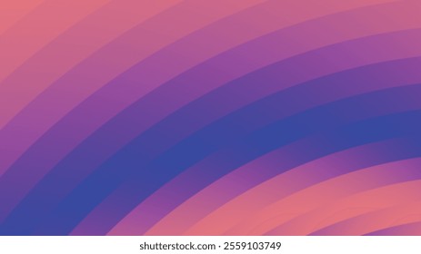 Peach and Purple Abstract Gradient Spiral Background, Type 03