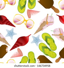 peach seamless pattern can be used for wallpaper, website background, textile printing