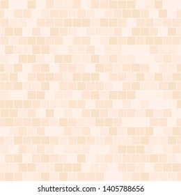 Peach square pattern. Seamless vector background