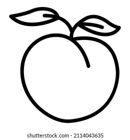 peach vector icon Which Can Easily Modify Or Edit 
