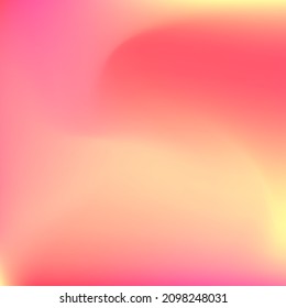 Peach Vibrant Sunset Red Blurred Texture. Watercolor Curve Color Fluid Trendy Swirl Gradient Mesh. Neon Sunrise Warm Liquid Yellow Gradient Backdrop. Bright Flow Orange Pastel Pink Wallpaper.