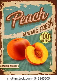 Peach Vintage Banner