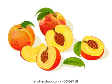 peaches set