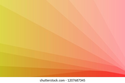Peach-lemon themed geometric Abstract gradient background : Yellow  peach pink.