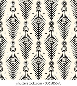 Peacock abstract design pattern background;vector illustration