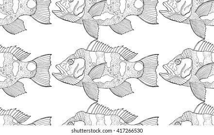 Peacock Bass Pattern