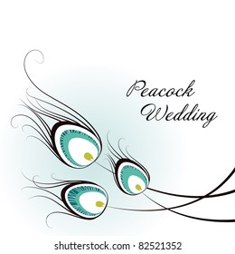 Peacock Card