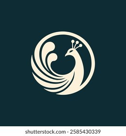 Peacock Corporate Logo for sale.