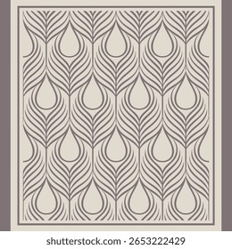 Padrão sem emenda do arco de penas do pavão