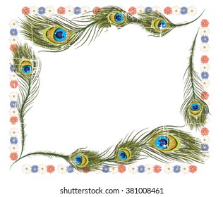 3,861 Peacock feather border Images, Stock Photos & Vectors | Shutterstock