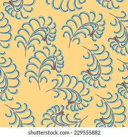 peacock feathers.abstract background.seamless pattern 