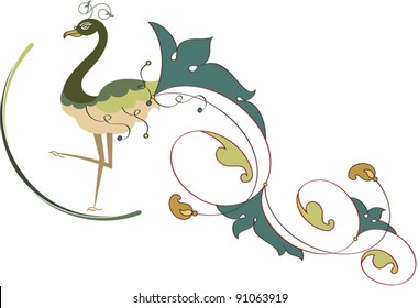 Mano de pavo real